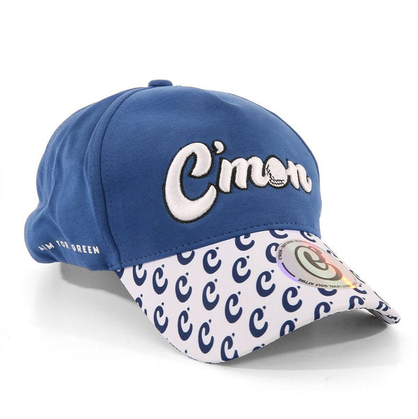 Blue C'mon Badge Cap