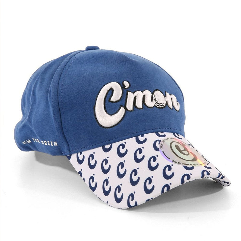 Blue C'mon Badge Cap