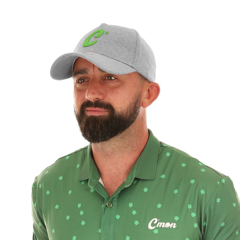 Grey C' Badge Cap