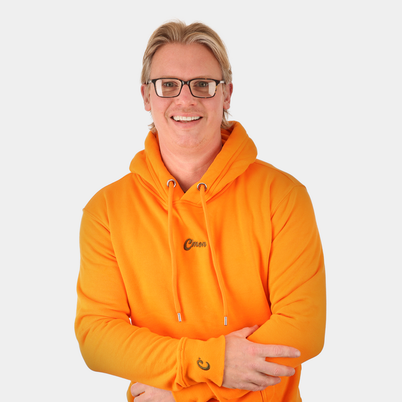 Orange Hoodie