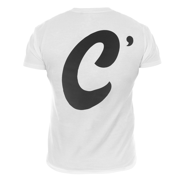 White C'mon Logo T-Shirt