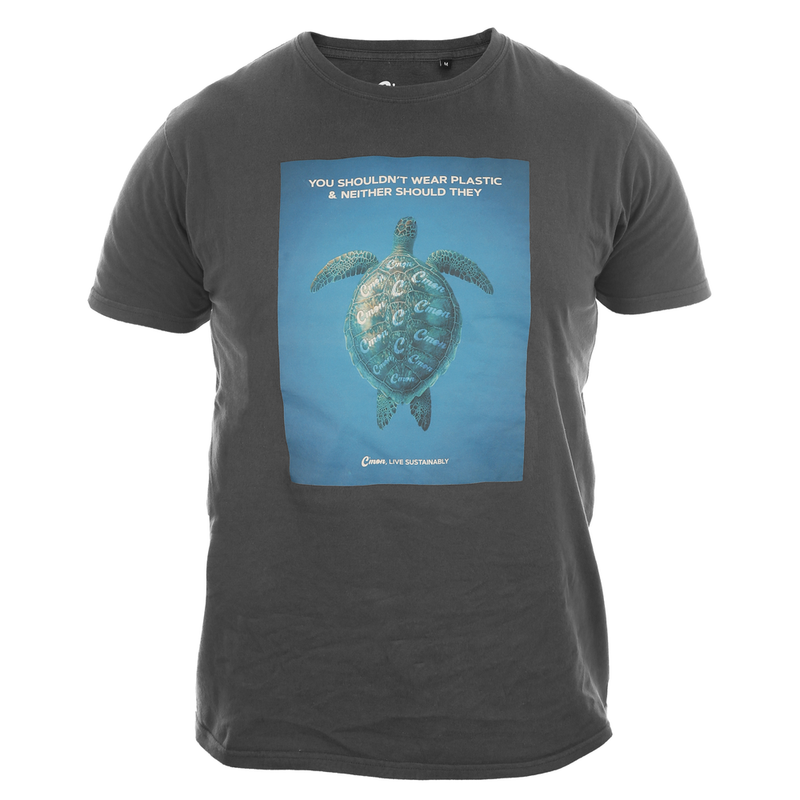 Charcoal Turtle T-Shirt