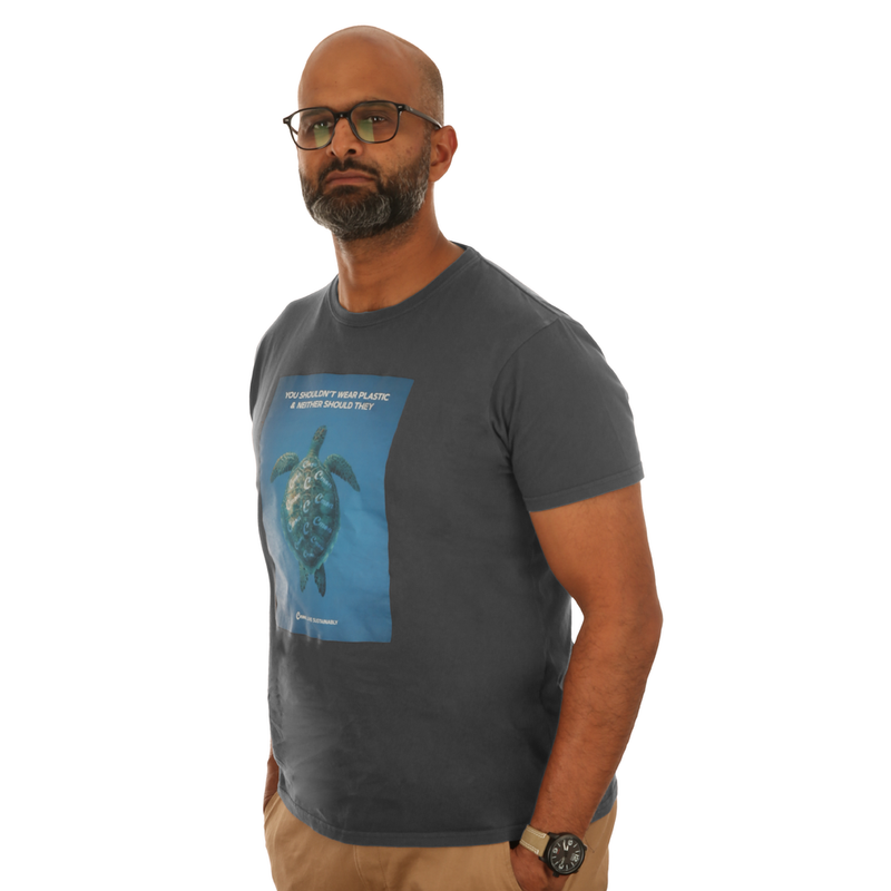 Charcoal Turtle T-Shirt